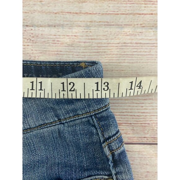 Blank NYC Patch Work Raw Hem Women's Distressed Shorts - 26 - Picture 7 of 12